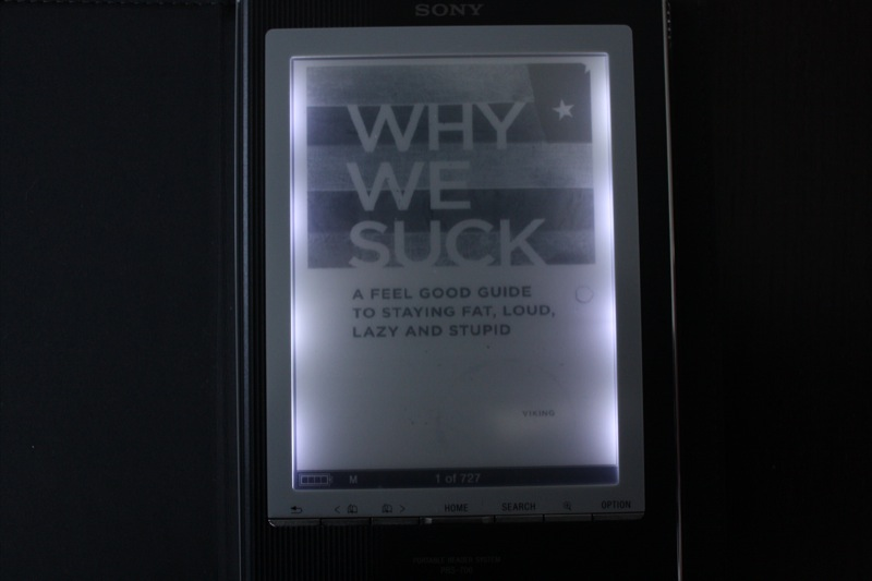 Illustration for article titled Sony PRS-700 Reader Review: Blinding Glare Kills All Improvements